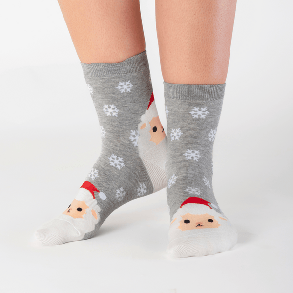 Sheep Christmas animals cotton socks
