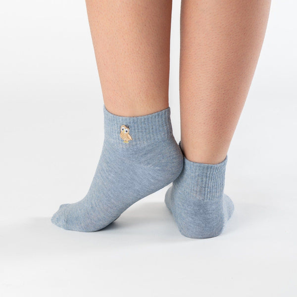 Owl funny animals cotton socks