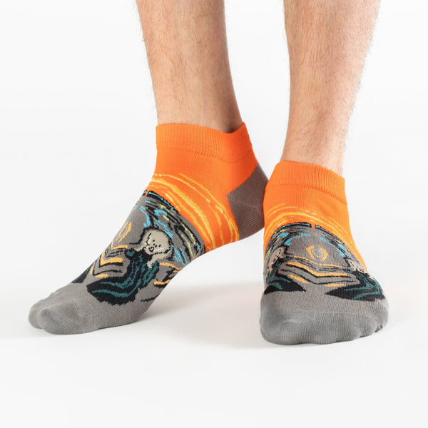The Scream masterpiece cotton socks