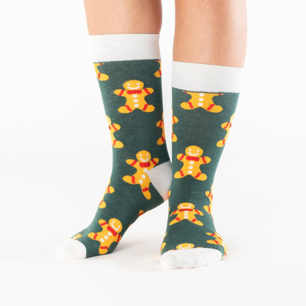Gingerbread cotton socks