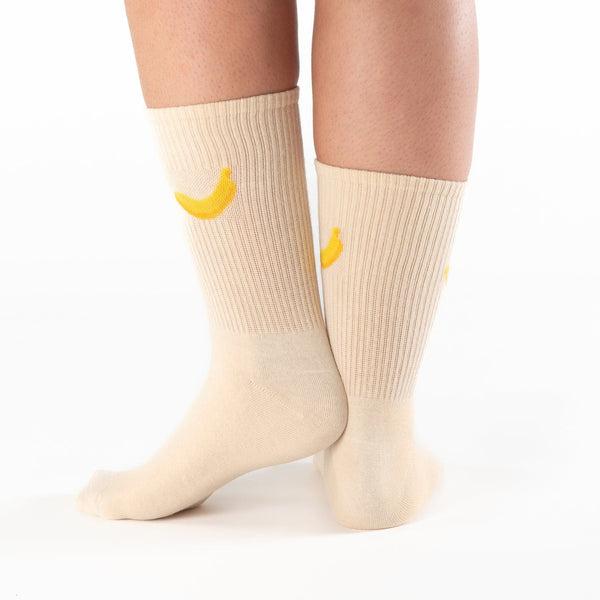 Banana fruit salad cotton socks