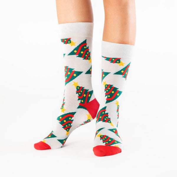 Christmas Tree Cotton Socks