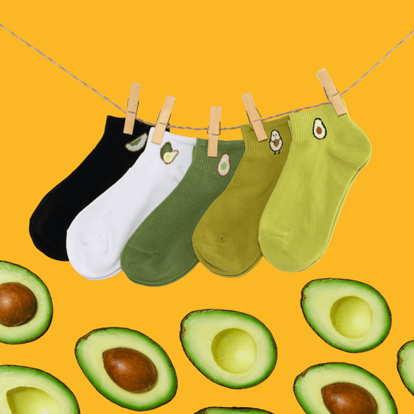 Avocado Cotton Socks - SockUp