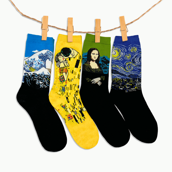 Art Socks Gift Box pack of 4