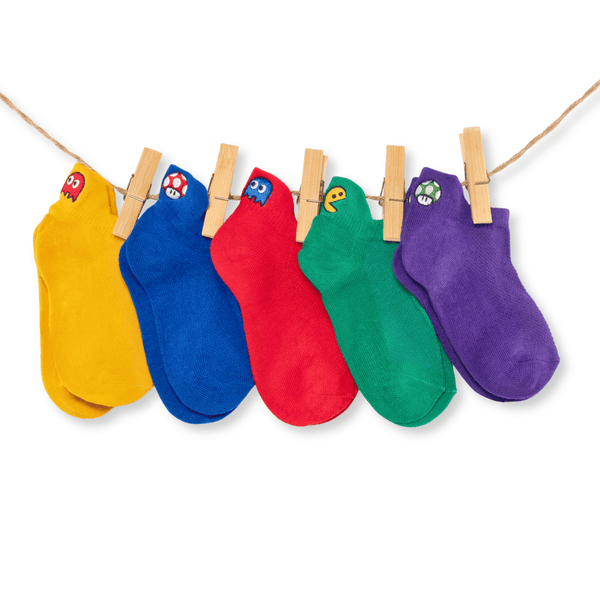 Arcade kids and babies cotton socks gift box (pack of 5)